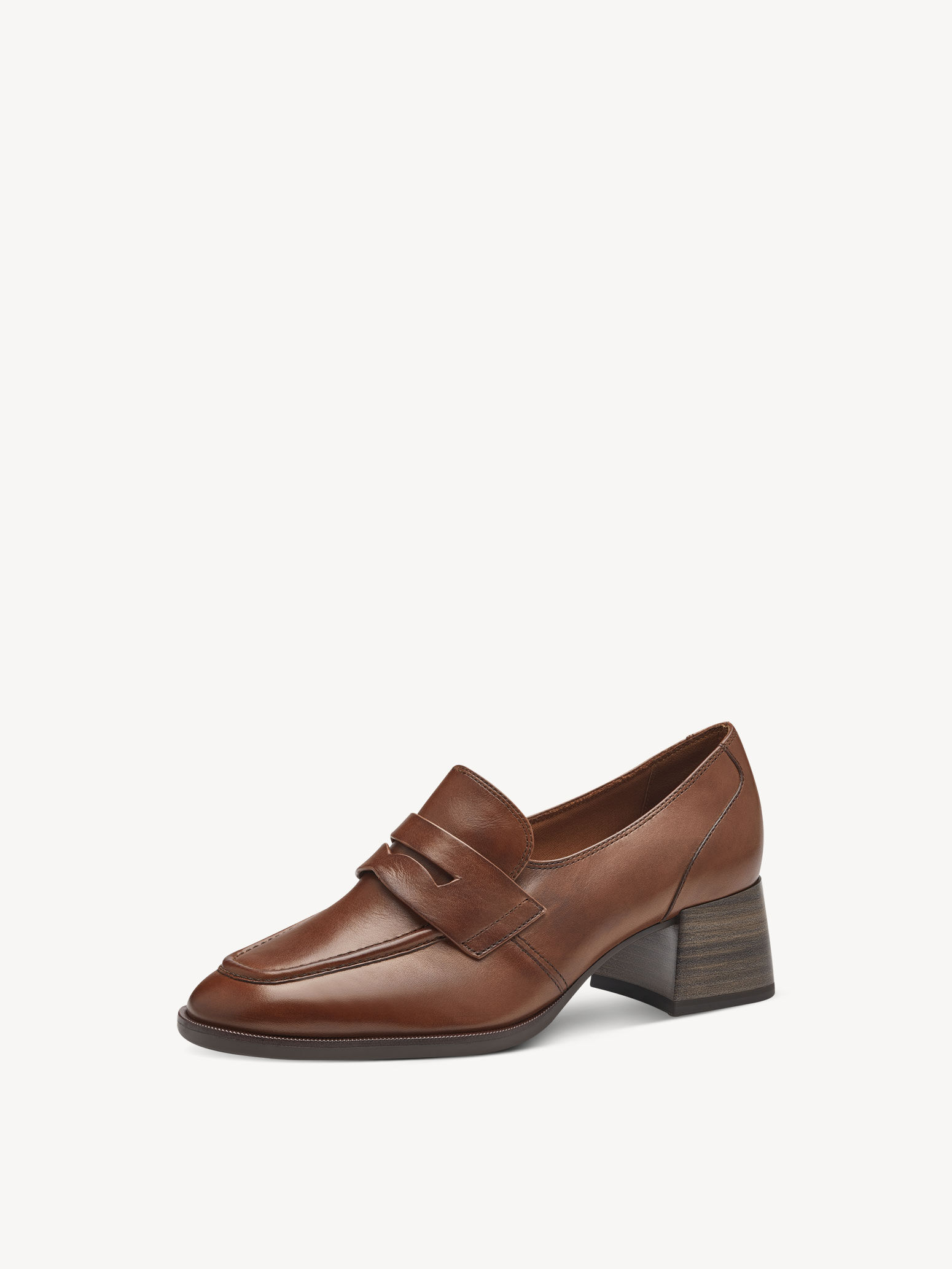 Slipper en cuir - marron