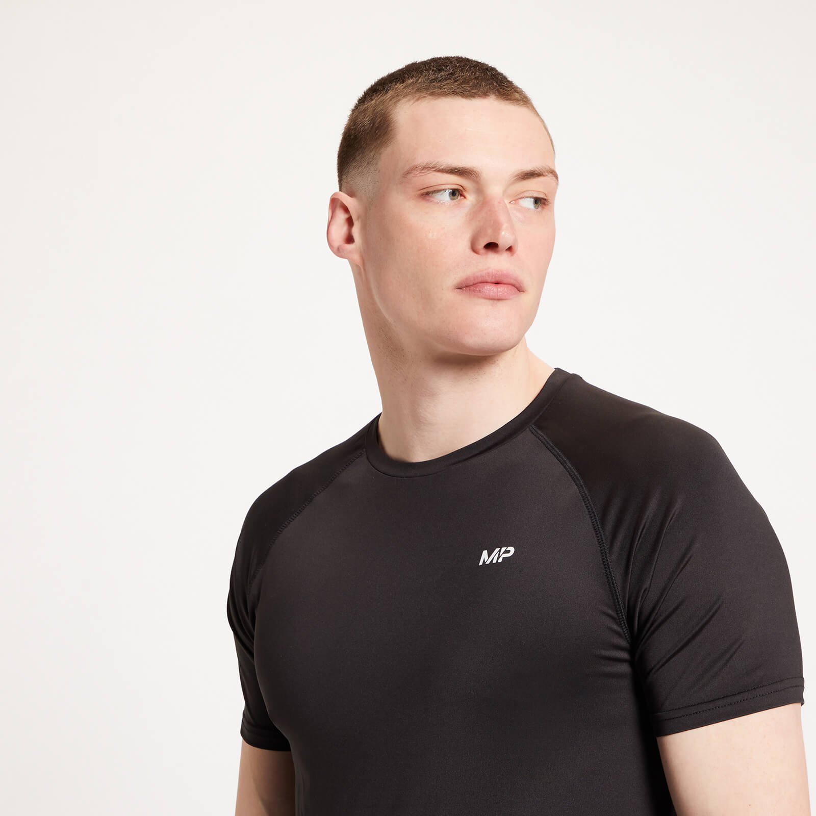 T-shirt d’entraînement MP pour hommes – Noir