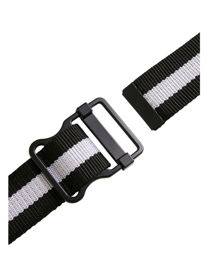 Urban Classics Urban Classics Gürtel in black/white günstig kaufen