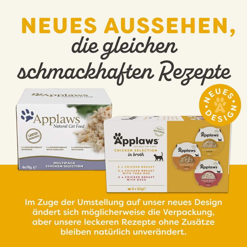 Probierpaket Applaws Cat Pot 8 x 60 g zu TOP-Preisen | bitiba %