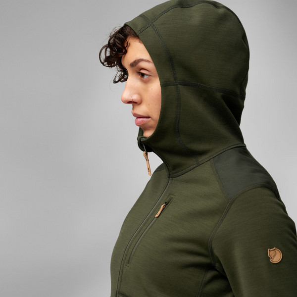 KEB FLEECE HOODIE W Damen - Fleecejacke