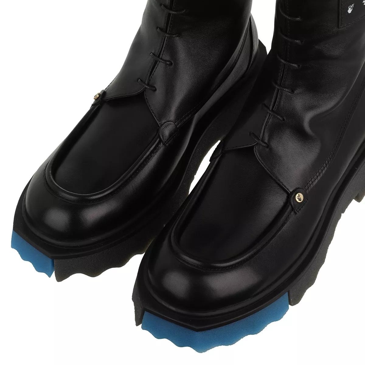 OFF-WHITE Stiefeletten schwarz Schnürstiefel