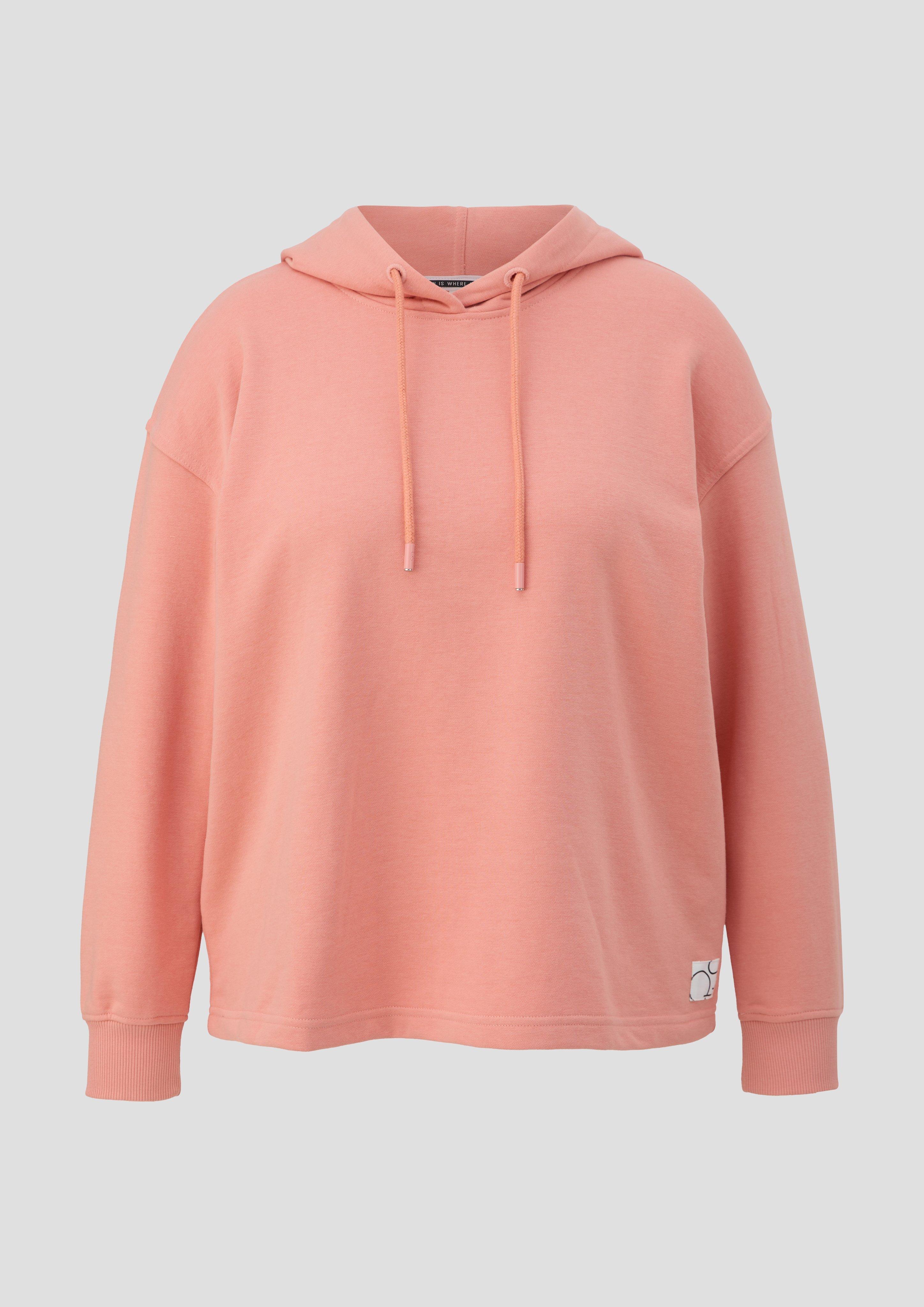 Kapuzensweatshirt mit überschnittener Schulter  EME-2149146-2108