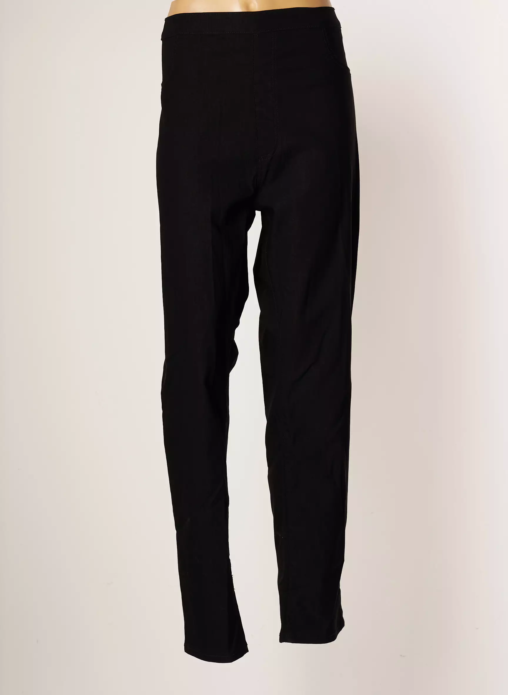Fashion Pantalons Droits Femme couleur noir