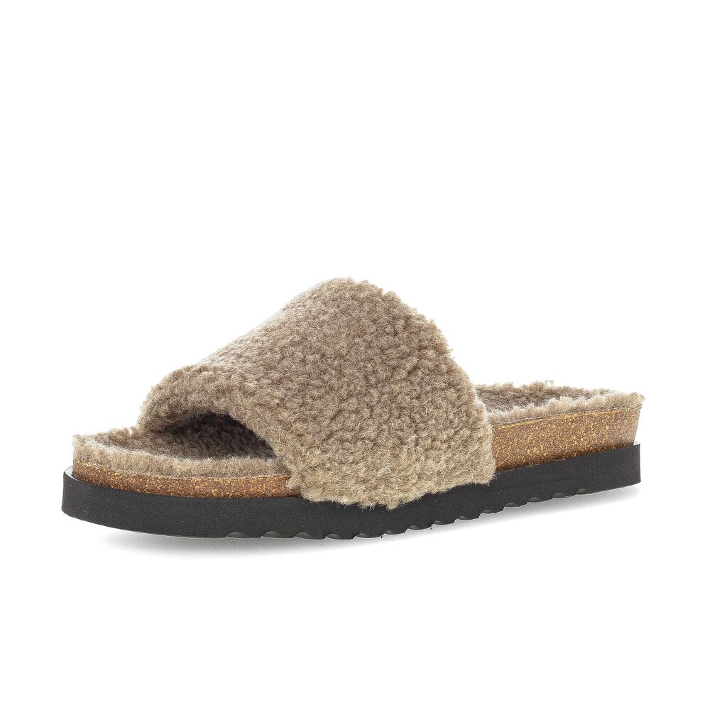 Gabor fashion Plüschhausschuh beige