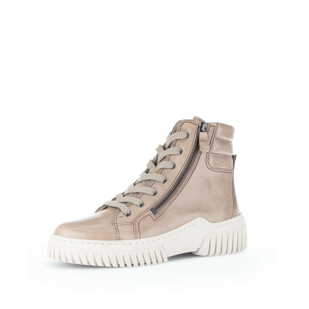 Gabor fashion Schnürstiefelette beige