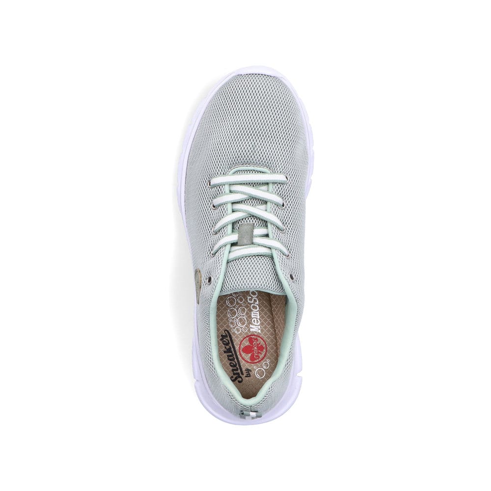 Rieker Damen Sneaker Low mintgrün