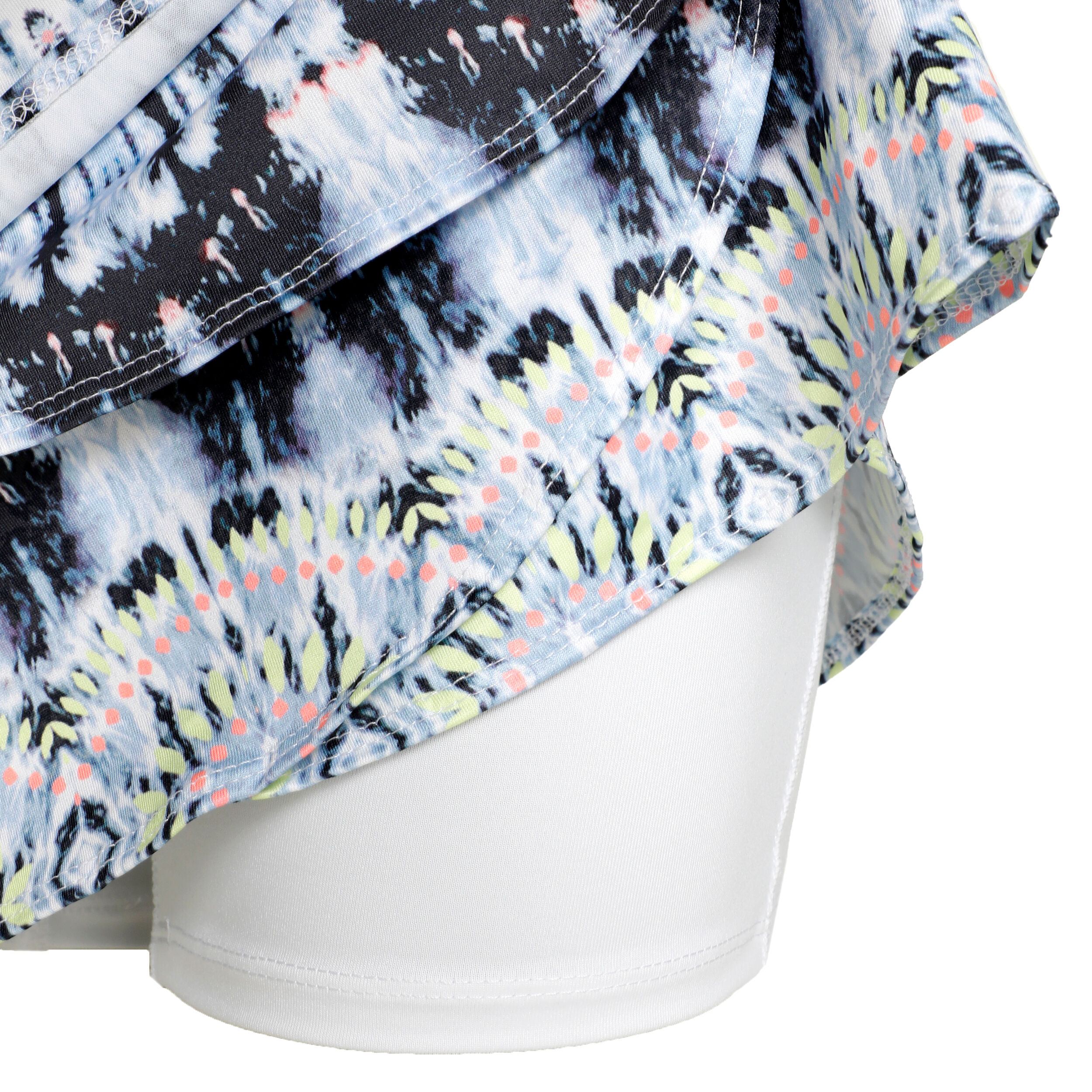 Tye Dye Groove Rock Damen - Weiß, Blau