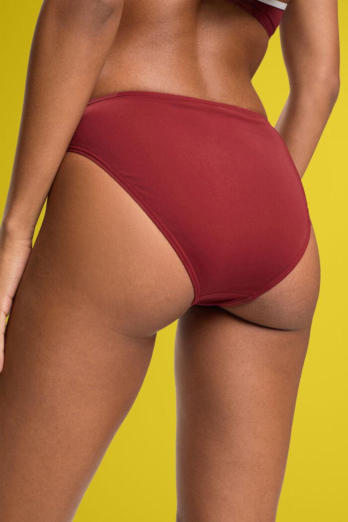 Dreifarbige Bikinihose