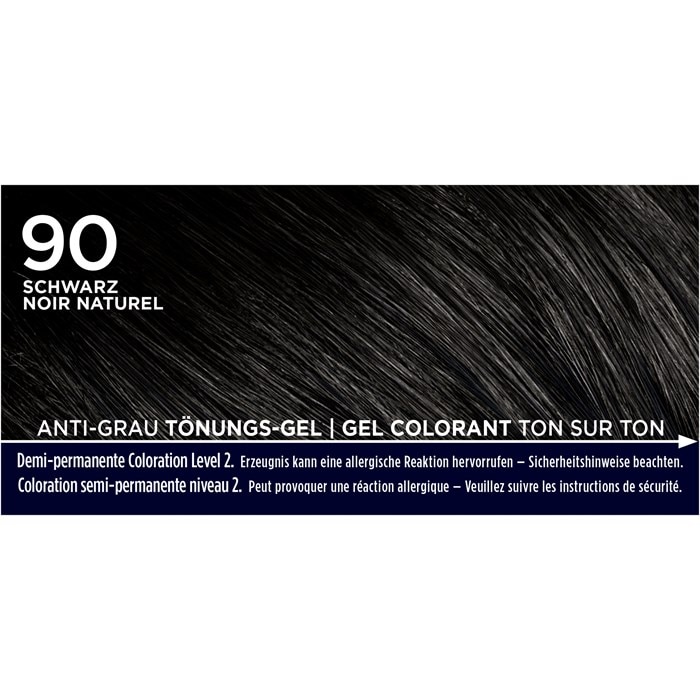 Anti-Grau-Tönungs-Gel Natur Schwarz