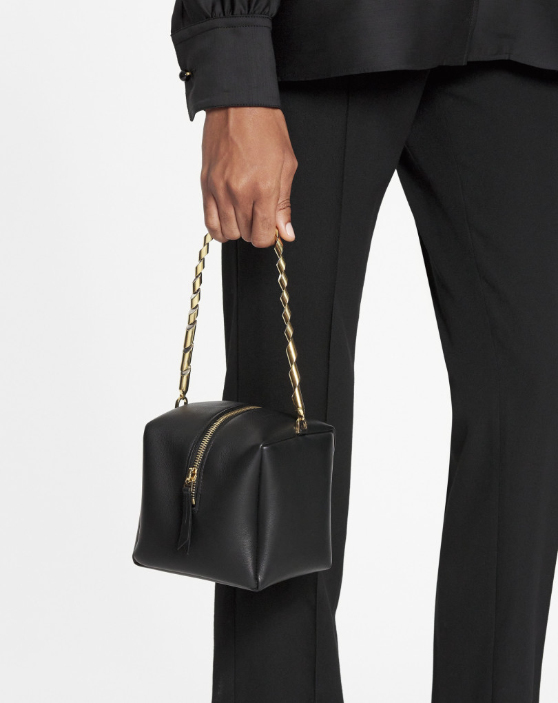 SAC TEMPO BY LANVIN EN CUIR AVEC CHAINE SEQUENCE BY LANVIN