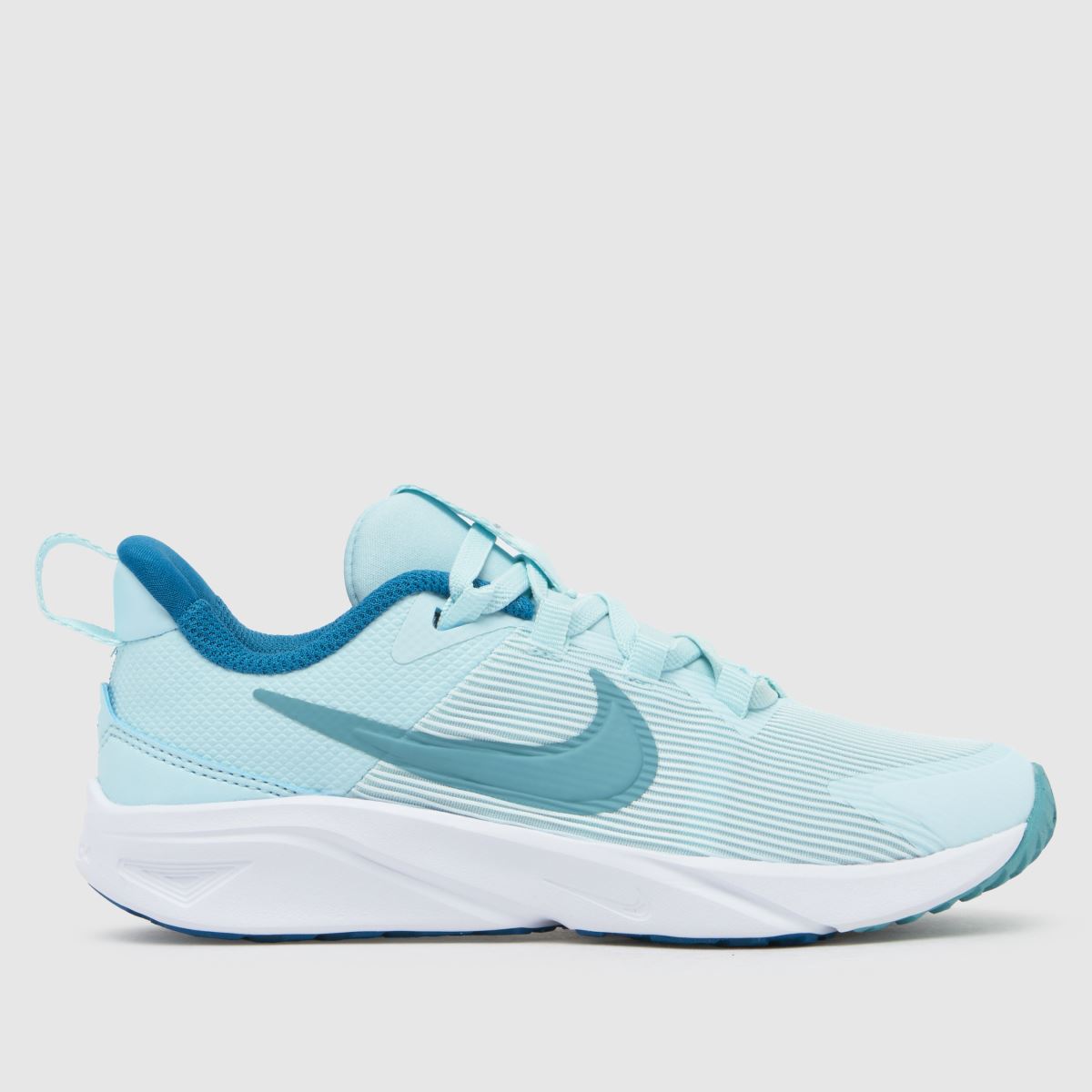 Nike Star Runner 4 Lány Utcai Cipő Fehér & Kék |