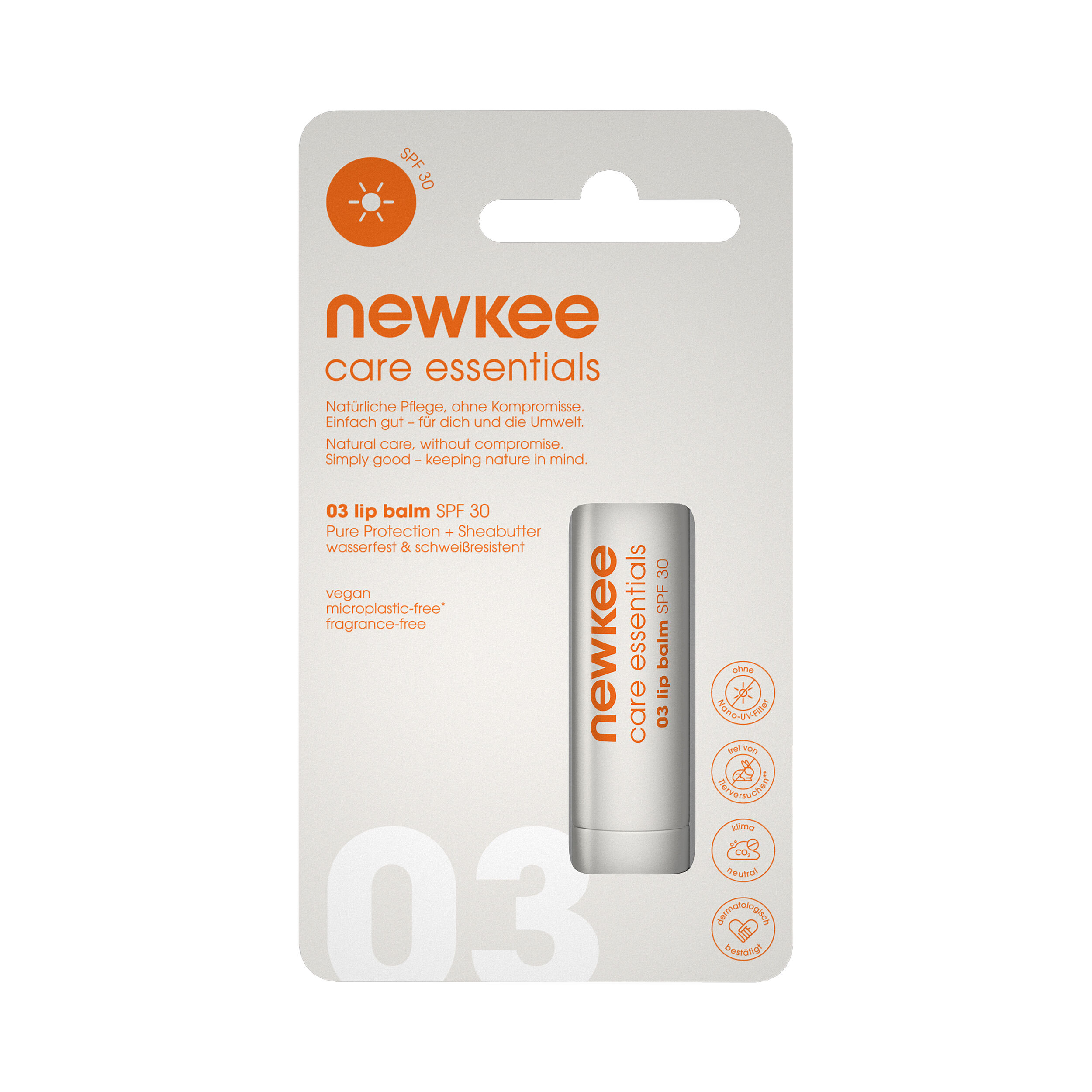 Lip Balm SPF 30 Sonstiges - Weiß, Orange