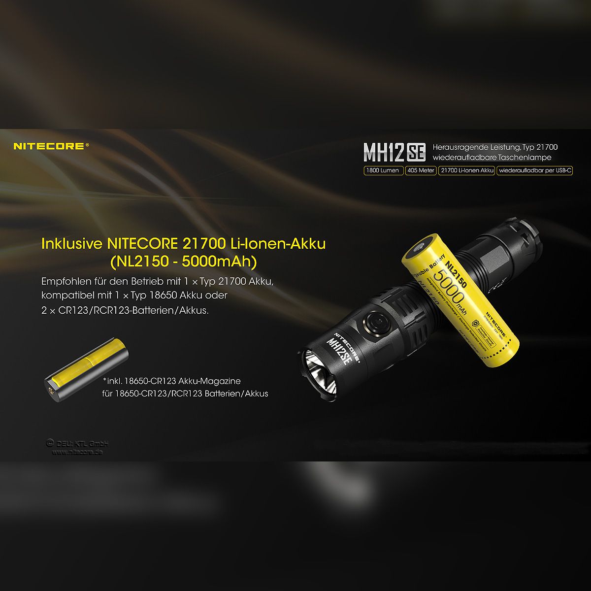 LED Taschenlampe MH12S