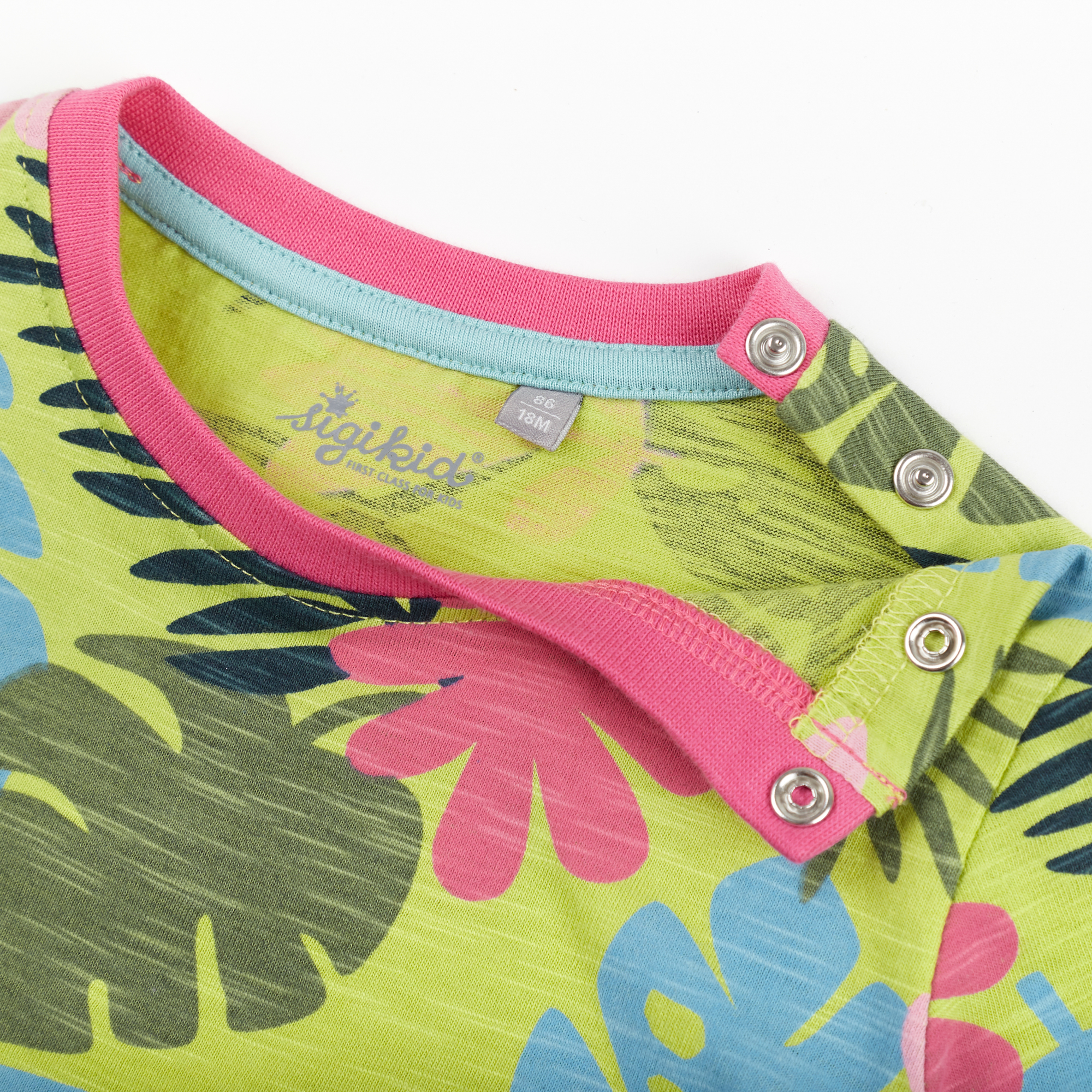 Baby T-Shirt mit Palmen Print