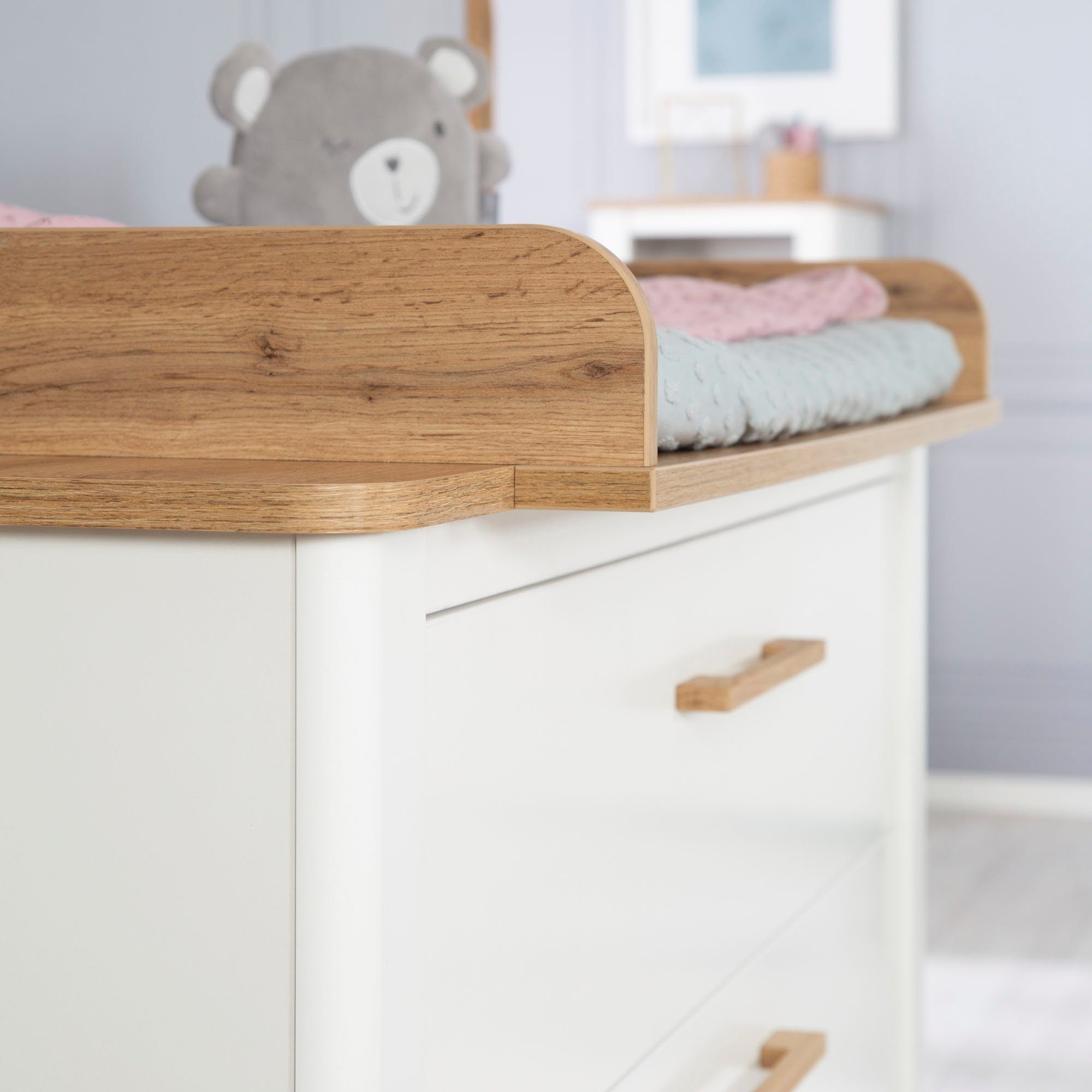 roba® Wickelkommode Ava, Made in Europe; zur Kommode umbaubar