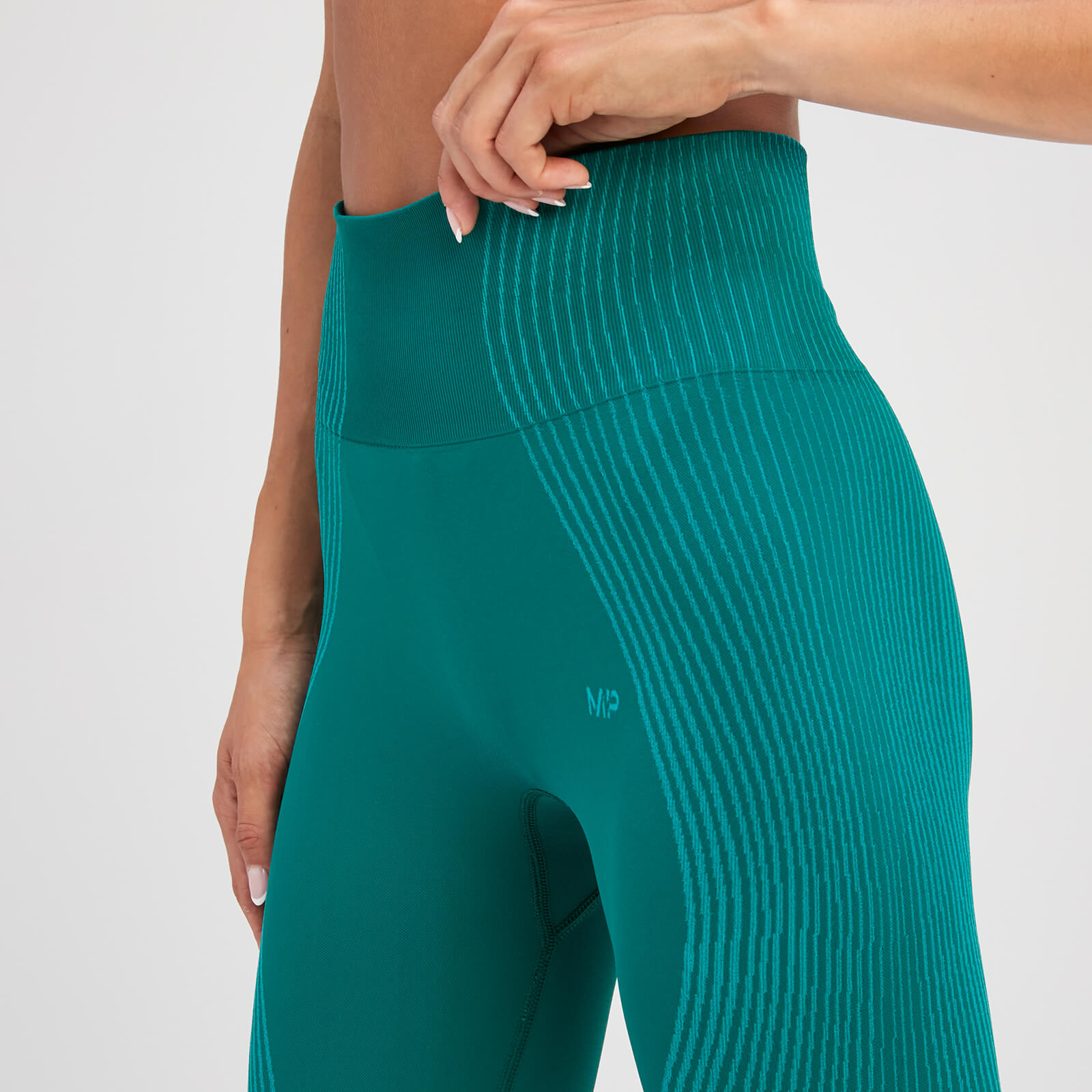 Legging sans coutures MP Tempo Illusion pour femmes – Vert jade