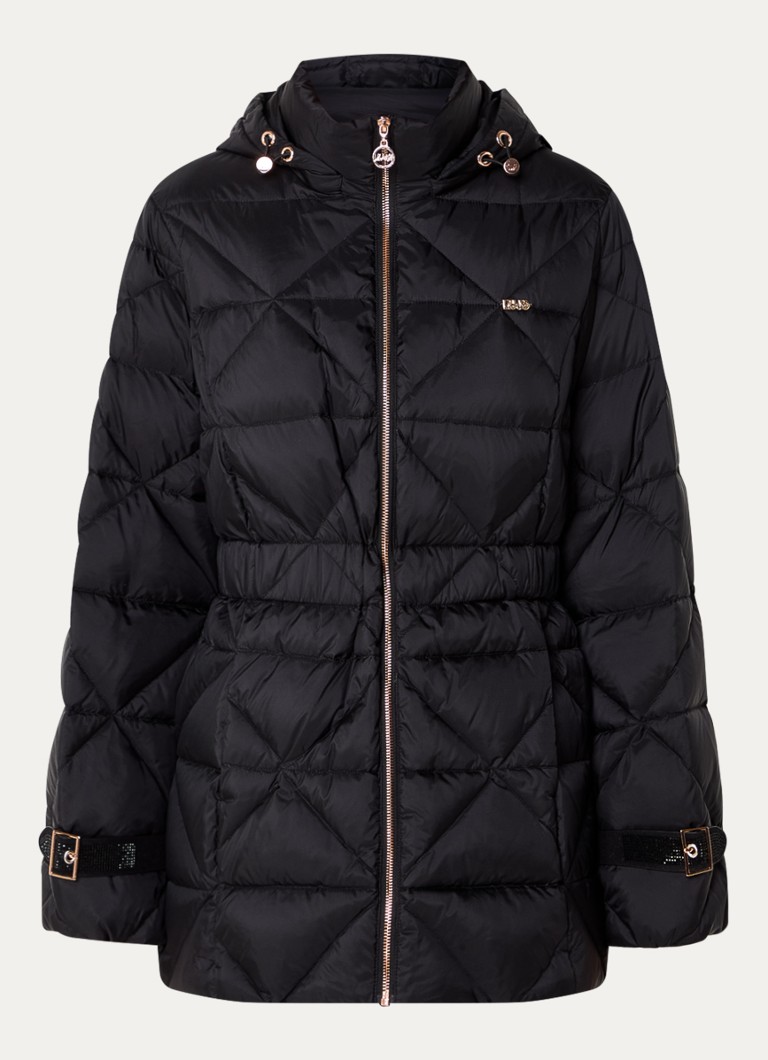 Liu Jo Puffer jack se setkal s donsvullingem en capuchon