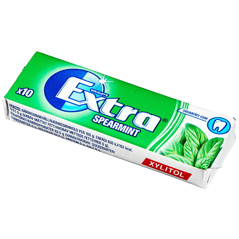 Extra Extra 14 g Spearmint