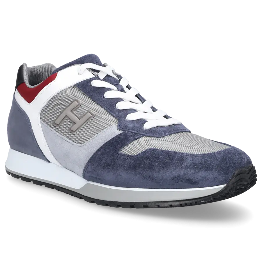Hogan - Sneaker low H321 Veloursleder - blau