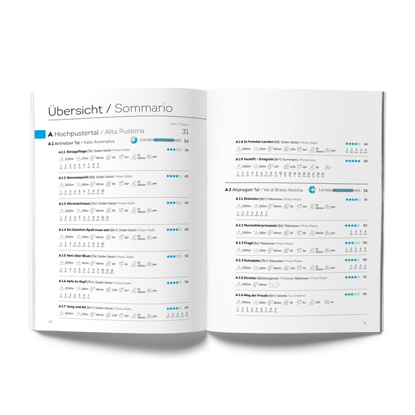 DOLOMITEN MEHRSEILLÄNGEN - Kletterführer