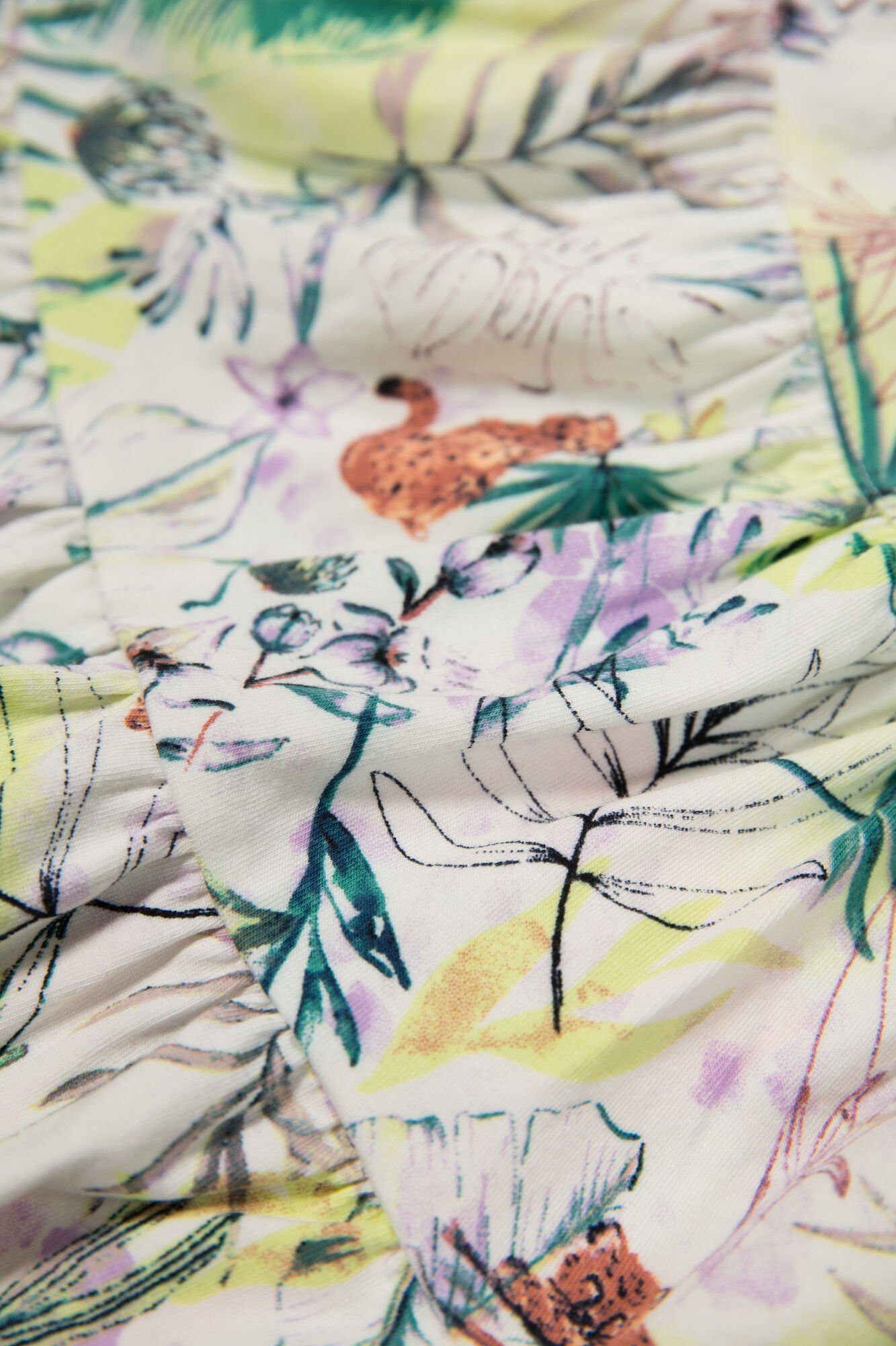 Garcia Sommerrock mit Tropicalprint