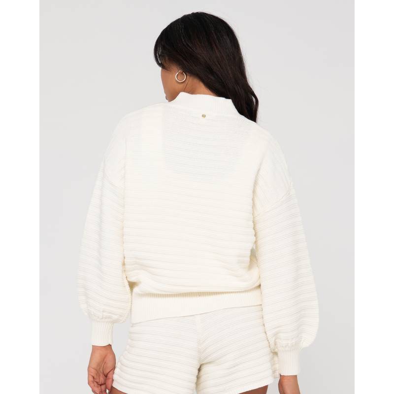 RUSTY ELBA CREW KNIT Strickpullover Damen