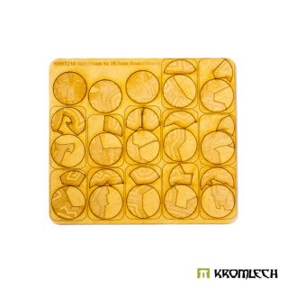 Dvergr Spaceship 28.5 mm Round Base Toppers (15)