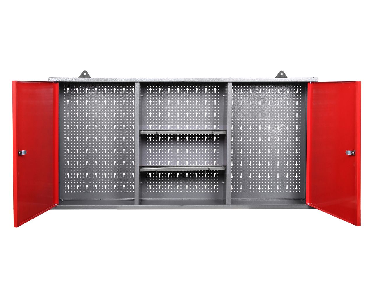 Ondis24 Werkstatt Set Entdecker 120 cm 1 Schrank rot