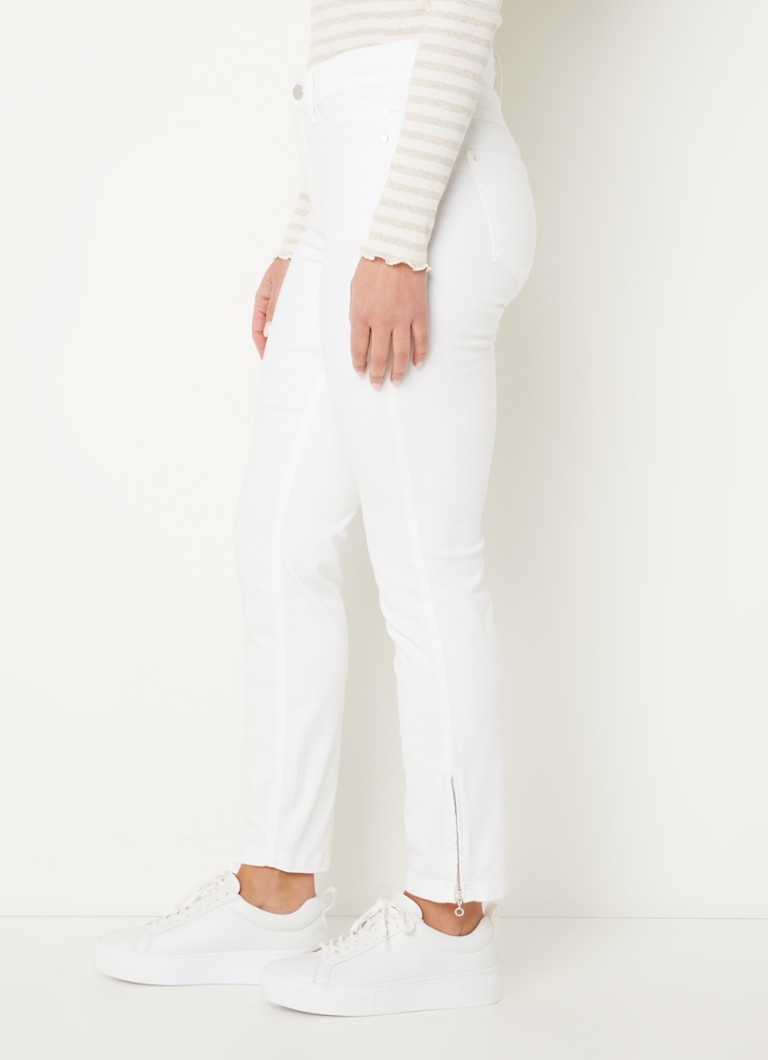 Blugi MAC Jeans Dream Chic cu talie înaltă, skinny, cu decolorare
