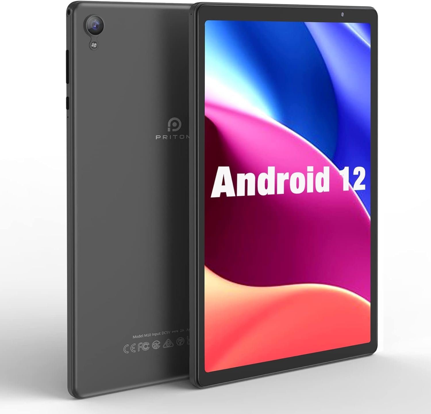 PRITOM 2GB RAM, 6000Mah, Expand to 512GB, 6000Mah Tablet (10