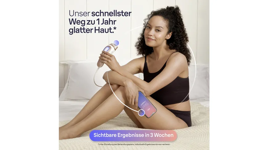 BRAUN IPL-Haarentfernungsgerät Skin i·expert PL7147 Weiß / Bronze