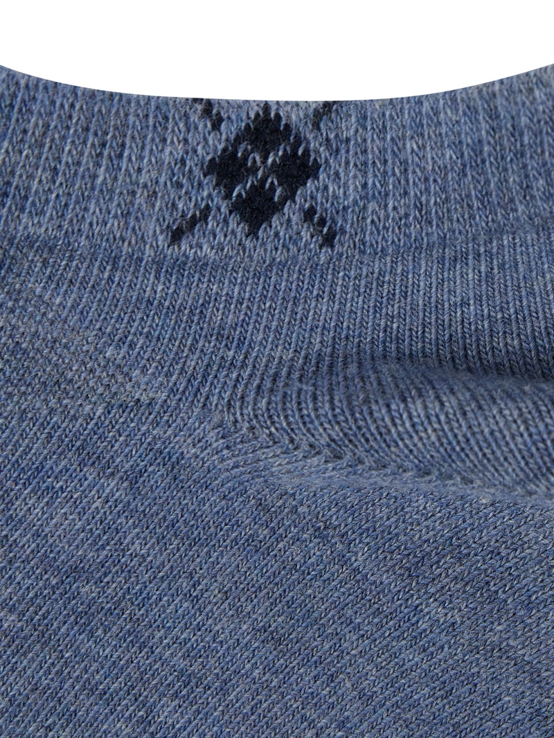 Sneakersocken im 2er-Pack Modell 'Everyday' in hellblau
