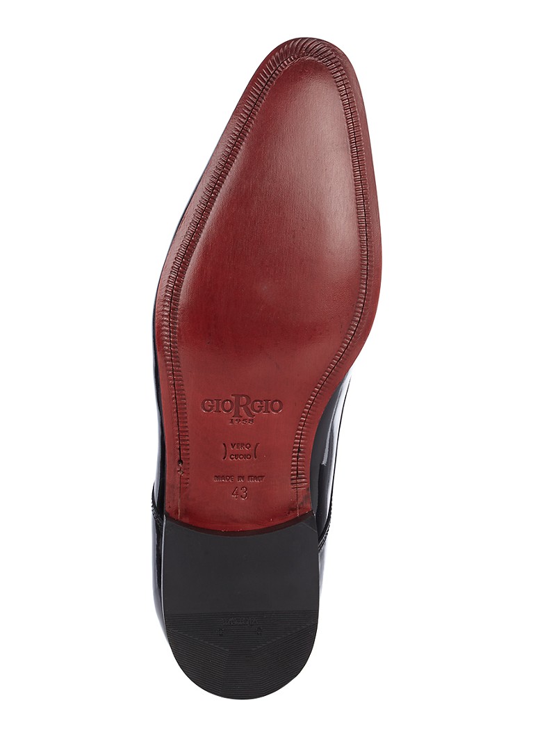Giorgio patent leather smoking shoe