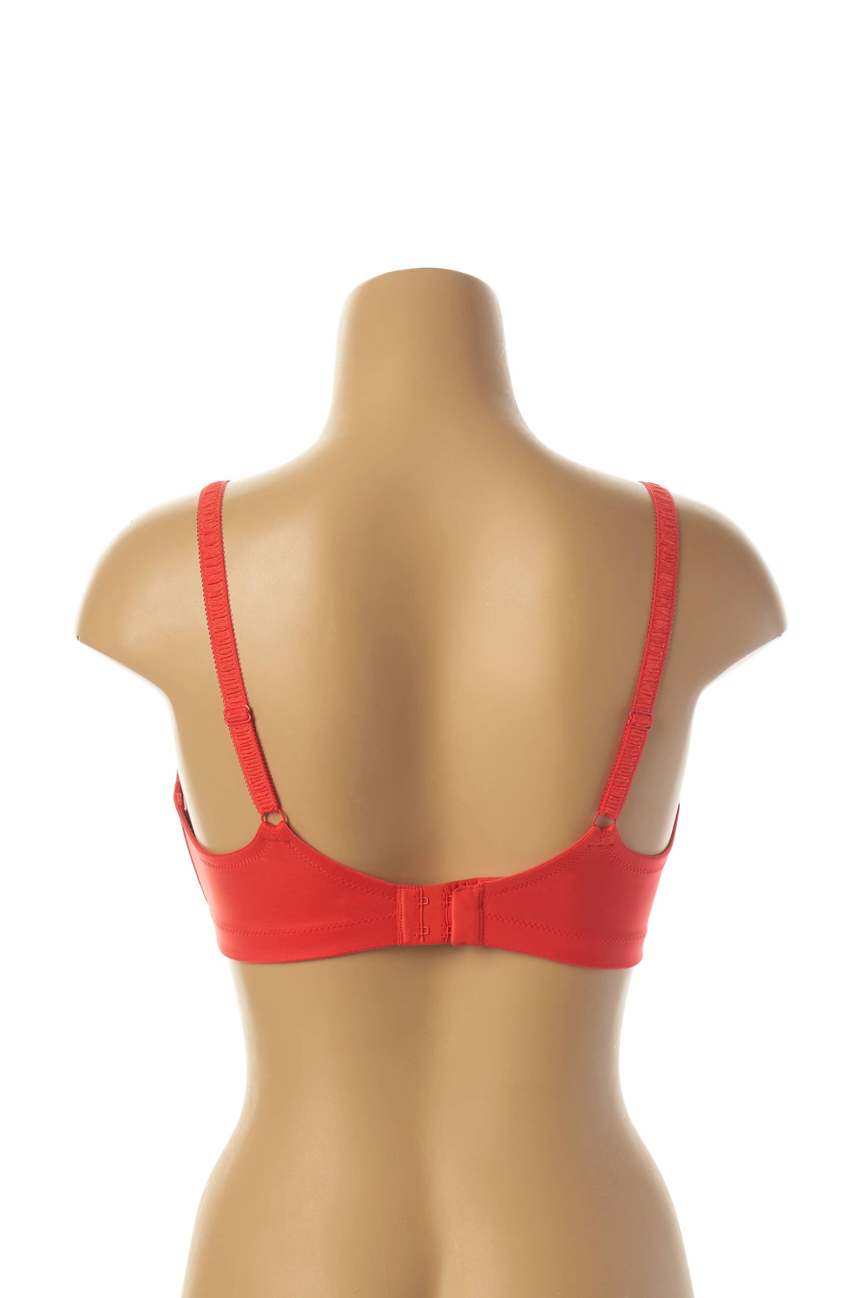 Cache Coeur Lingerie Maternite Femme couleur rouge