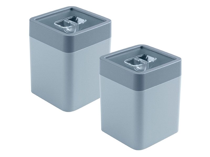Sigma home 0,6 Liter 2er-Set Vorratsdosen