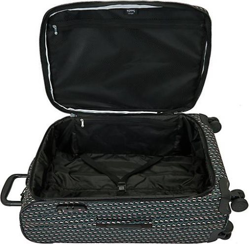kipling Basic Prt New Youri Spin 4 Rollen Trolley M 68 cm