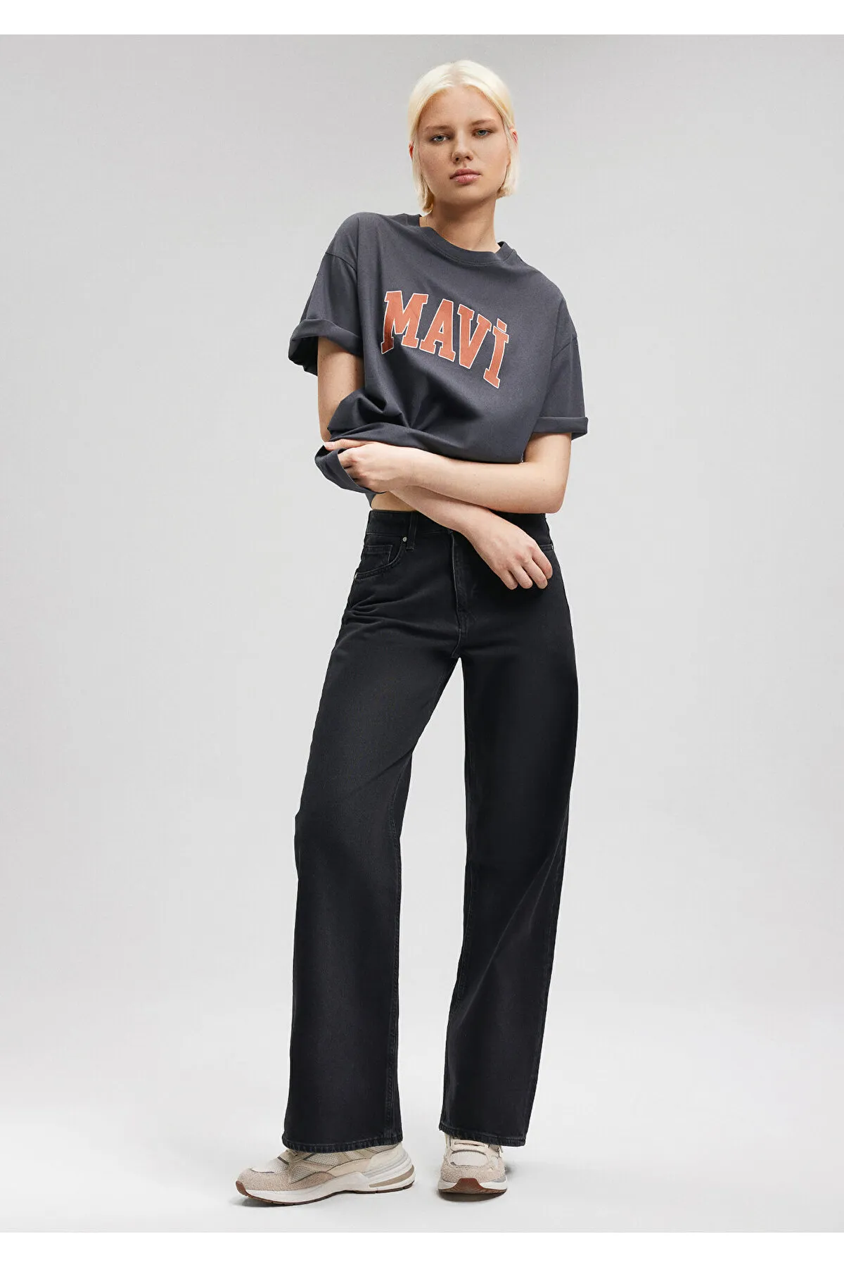 Mavi  T-Shirt - Grau - Relaxed Fit