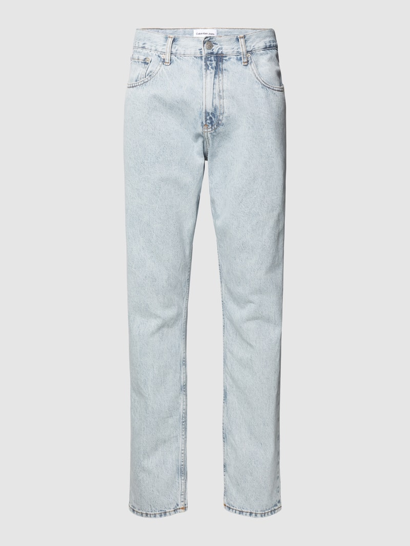 Straight Fit Jeans im 5-Pocket-Design in jeans