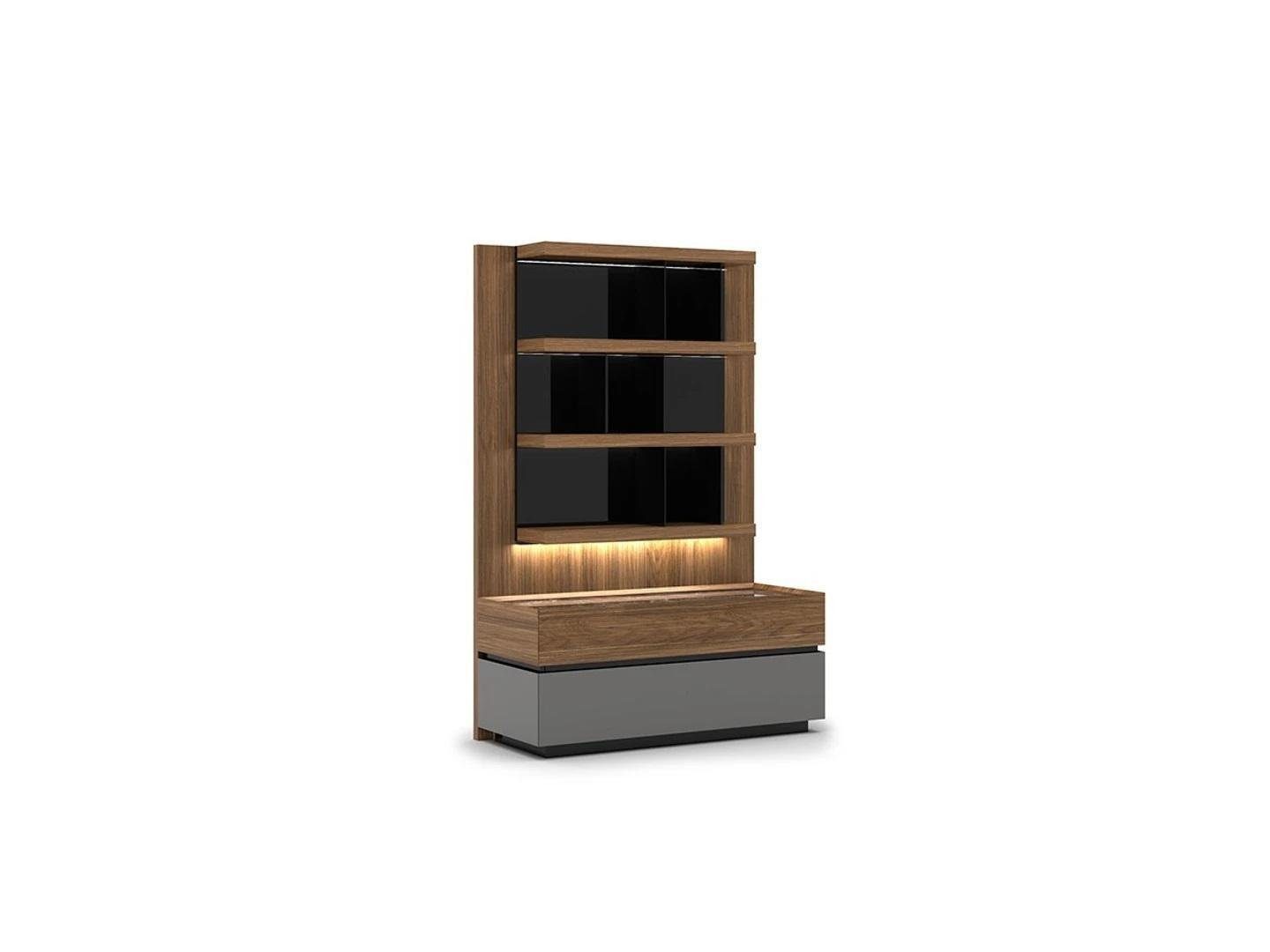 JVmoebel Wohnwand Modern Design Einrichtung Wohnwand Set TV-Ständer Wandregale, (1-St., 1x nur Wohnwand ohne Couchtisch), Made in Europa