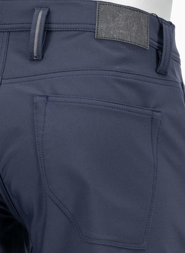 Alberto Bike, Hose, Regular Fit, Mikrofaser thermoisolierend, navy