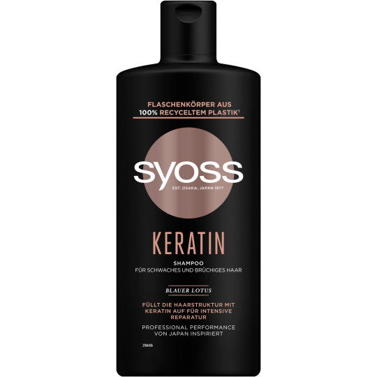 Syoss Keratin Shampoo 440ML