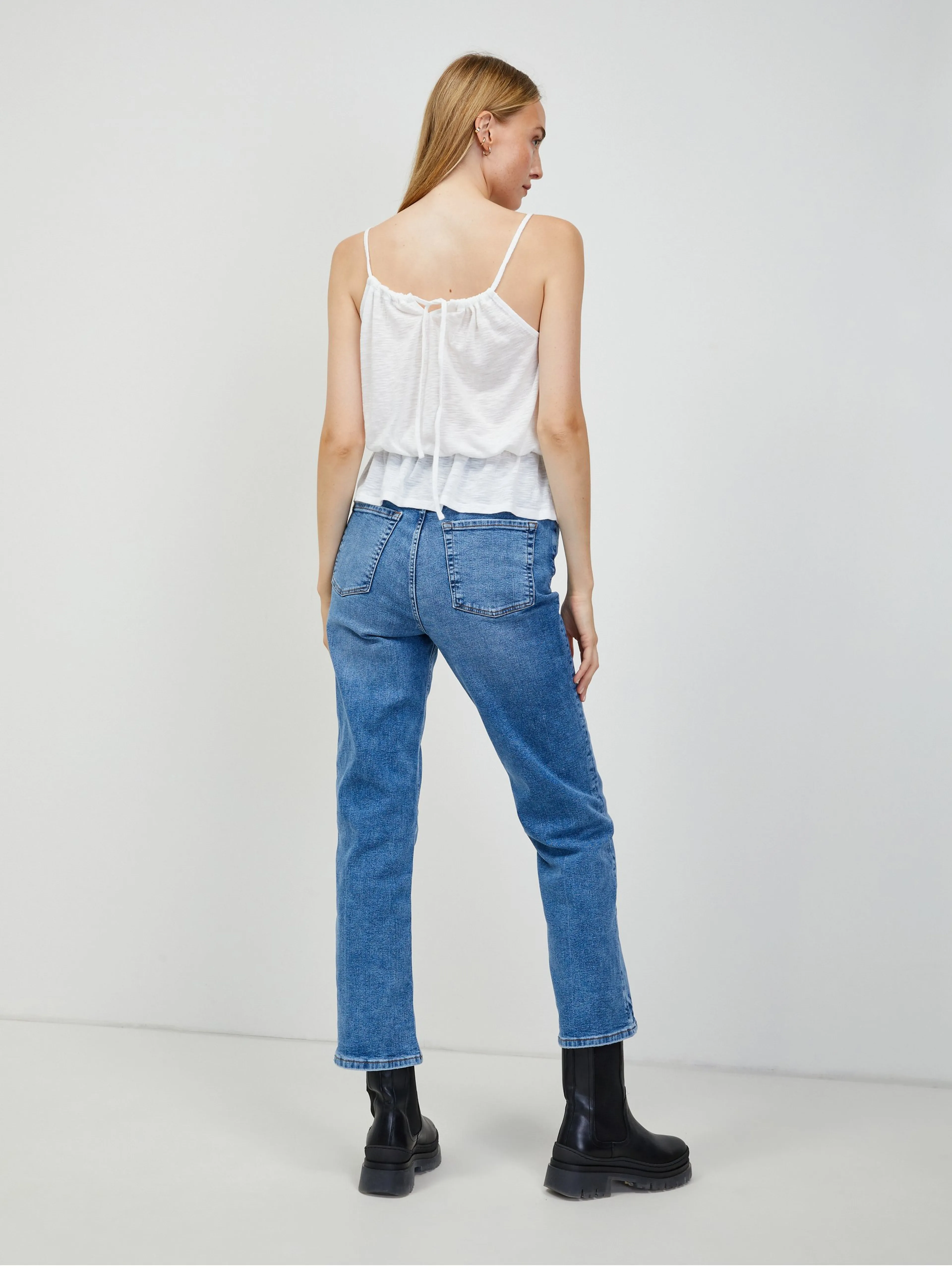 Weißes Tank-Top ORSAY