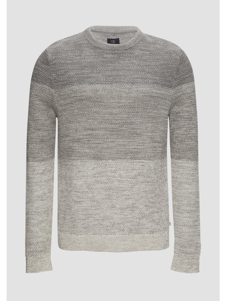QS Strickpullover langarm in Beige günstig kaufen