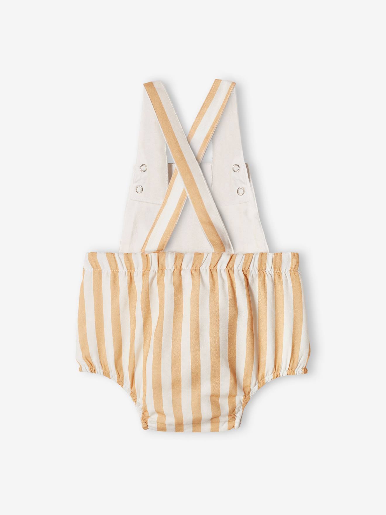 Vertbaudet Baby Latzhose, Retro-Chic - wollweiß