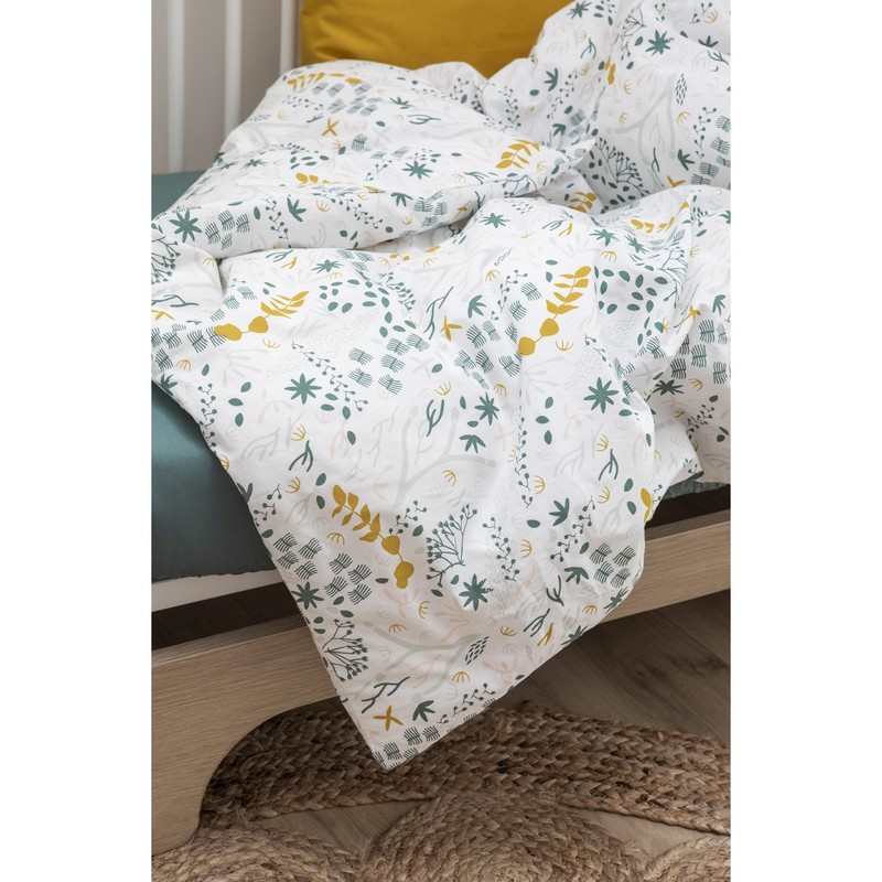 Housse de couette Coton Bio pour lit Bébé Yukari