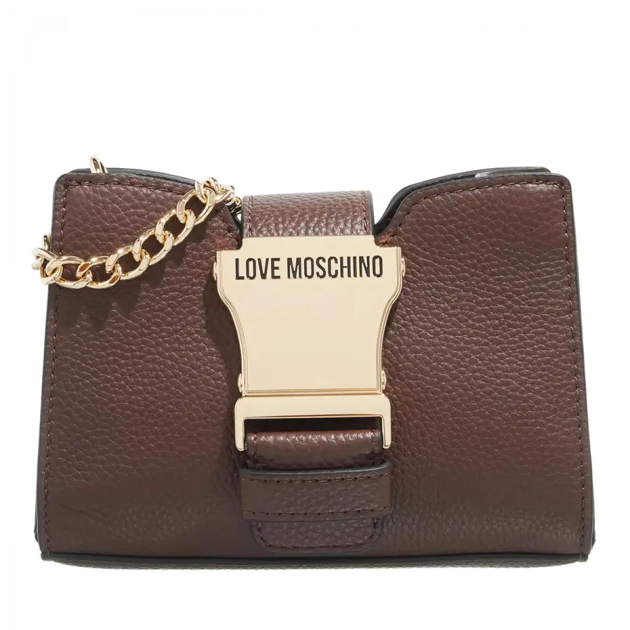 Love Moschino - Love Moschino Shoulder Bags Textil Dark Brown - braun