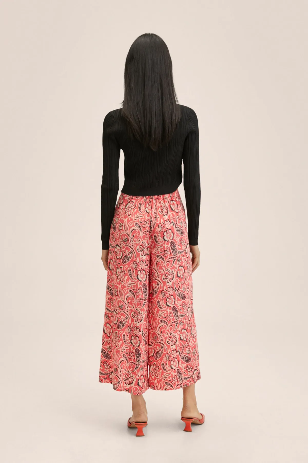 MANGO  Rote Damenhose 27008633