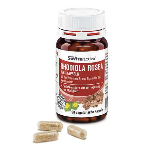 SOVITA ACTIVE Rhodiola Rosea Vegi-Kapseln  90 St  Hartkapseln