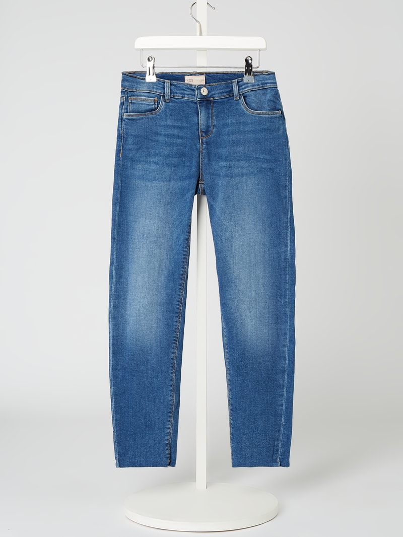 Jeans mit Stretch-Anteil Modell 'Emily' in jeans